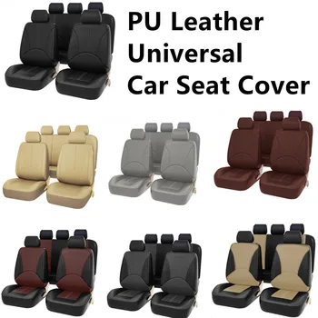 2/5Seats PU кожени калъфи за столчета за кола за Honda Accord City Civic CRV CRZ Elysion Fit Jade Jazz Insight Auto Seat възглавница Cover