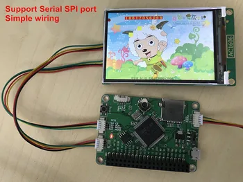 3.2 инчов SPI HD TFT LCD дисплей на модула S6D05A1X контролер 8/9/16/18Bit RGB интерфейс 320x480 Без сензорен панел MCU ARM7