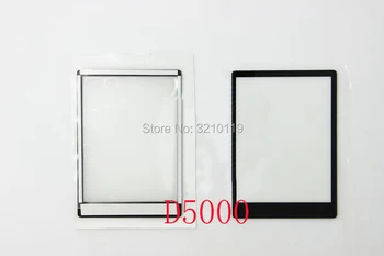 Нов LCD екран прозорец дисплей (акрил) външно стъкло за NIKON D5000 екран протектор + лента
