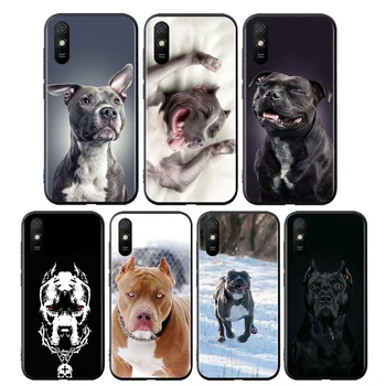 Dog Show Pitbull Dog силиконов капак за Xiaomi Redmi 10 9 9T 9C 8 7 6 Pro 9AT 9A 8A 7A 6A S2 GO 5 5A 4X Plus калъф за телефон