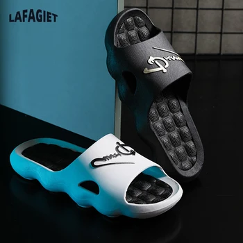 Дизайнерски чехли Двойка 2022 Мода Летни обувки без хлъзгане Плаж Открит Хладен вътрешен Домакинство Дебела платформа Смешни чехли