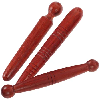 3 бр. Активен акупресура стик крака масажор писалка тригер точка Rosewood масажиращи инструменти