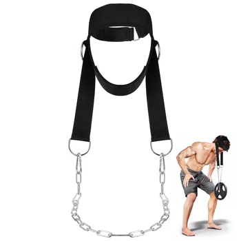 Sports Neck Training Exerciser Harness Traps Muscle Builder Harness for Powerlifting Workout- Boxing MMA Вдигане на тежести
