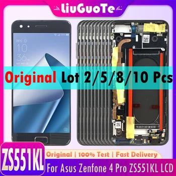 2/5/8/10Pcs За Asus Zenfone 4 Pro ZS551KL LCD екран LCD дисплей сензорен панел дигитайзер замяна за Asus Z01GD LCD ZS551KL