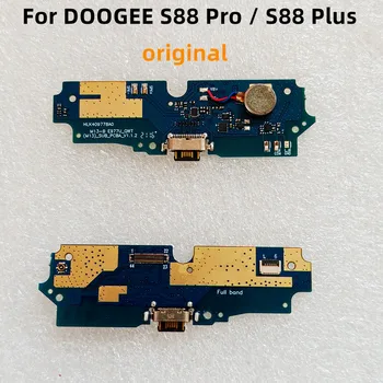 Оригинален порт за зареждане за DOOGEE S88 Plus USB Board Micphone с вибраторРемонтни аксесоари Части за DOOGEE S88 Pro