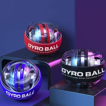 LED жироскопичен Powerball Autostart Range Жироскоп мощност китката топка ръка ръка мускул сила треньор фитнес оборудване
