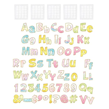 1 Комплект големи букви за табло за бюлетини Писмо Ваденки Писма за бюлетин