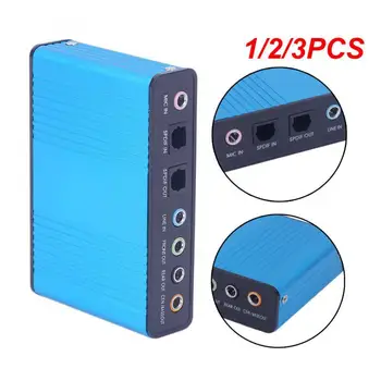 1/2/3PCS конвертор на звукови карти USB аудио драйвер външен канал 7.1 и 5.1 оптична аудио звукова карта за PC лаптоп настолна маса