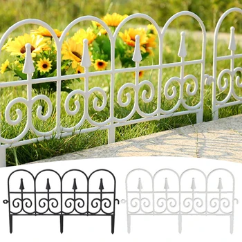Декоративни градински кантове ограда огъващ се открит пейзаж граница сгъваеми вътрешен двор огради растителна трева цветна леха фехтовка бариера деко