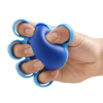 1 Pc25lb пръст сцепление топка масаж рехабилитация обучение възрастни хора упражнение топка ръка пръст сила кръг сцепление устройство