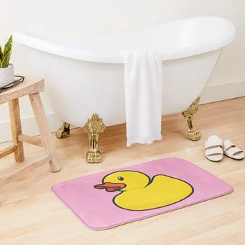 Гумена патица в пастелно розово Подложка за баня Прибори за баня Кухненски крак Баня Мат