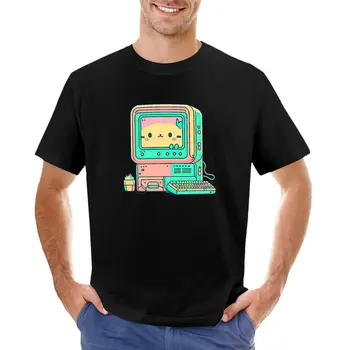 Бъдещето на технологиите със сладък геймърски компютър Quantum Computing AI тениска смешно тениски мъжки тениска графика