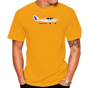 Нова мъжка тениска Cool O-Neck Tops Aeroclassic PPL Pilot Piper PA38 Tomahawk Aircraft Inspired T shirt Dress