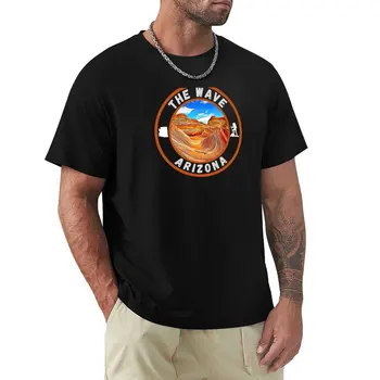The Wave Arizona Sandstone Hike T-shirt black t shirts Тениска за момче мъжки високи тениски