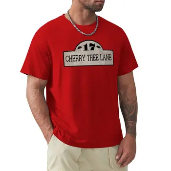 Cherry Tree Lane T-Shirt Къс ръкав тениска момчета тениски мъжки графични тениски хип-хоп