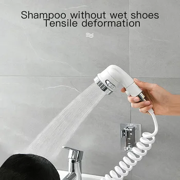 Спестяване на време Трайно измиване на косата Спестяване на място Без усилие Спестяване на място Инструмент за баня Усилване на налягането Обновяване на банята Най-високо оценени