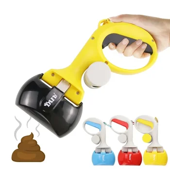 Portable Handheld Pet Pooper Scooper, Animal Feces Collector, Poo Remover, Toilet Waste Picker, Dog Walking Cleaning Tools