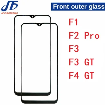 30Pcs Замяна на сензорния панел за Xiaomi за Mi Poco F3 F4 F1 F2 GT Pro NFC 5G C3 G31 C40 преден външен стъклен обектив