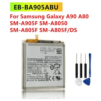 Батерия EB-BA905ABU За Samsung Galaxy A90 A80 SM-A905F SM-A8050 SM-A805F SM-A805F / DS 3700mAh + безплатни инструменти