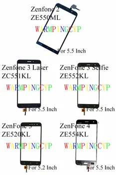 Сензорен екран за ASUS Zenfone лазер ZE550KL ZE601KL ZE550ML ZE551ML 3 ZC551KL селфи ZE552KL ZE520KL ZE554KL Go ZC451TG Max ZD55