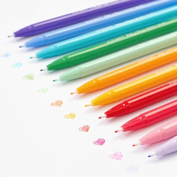 LOLEDE цветове рисуване лайнер писалки изкуство маркер plumones de colores манга маркери материал escolar училищни пособия canetas papeleria