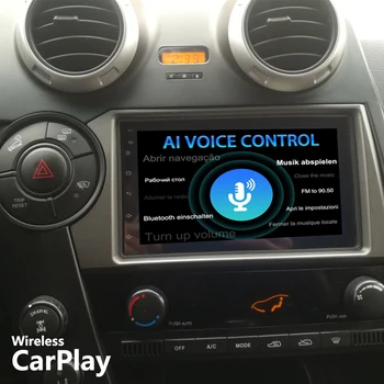 8GB+128GB AI гласово CarPlay автомобилно радио за SsangYong Kyron Actyon 2005-2013 GPS навигация Android 13 мултимедиен видео плейър 2Din