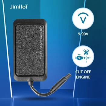 JIMIIOT Wetrack2 Аларма против кражба за мотоциклет 2G водоустойчив IP65 GPS тракер с устройство за дистанционно проследяване на горивото за изключване на батерията