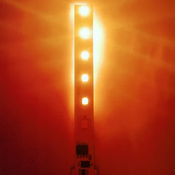  1.2V слънчева пламък лампа платка слънчева свещ лампа платка лампа съвет контрол диск борда с 12 LED