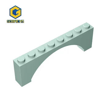 Нови Gobricks MOC DIY Bricks Arch 1 x 8 x 2 Съвместим с 16577 3308 Детски монтажни блокове Образователни DIY части играчки