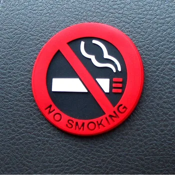 Универсално предупреждение за лого за пушене Стикери за кола за Mazda 3 Chevy Silverado Toyota Tacoma Tiguan Тойота Ярис Мустанг Додж Рам
