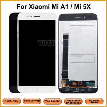 За Xiaomi MiA1 Mi A1 LCD дисплей + сензорен екран дигитайзер екран стъклен панел за Xiaomi Mi A1 Mi5X Mi 5X LCD екран подмяна