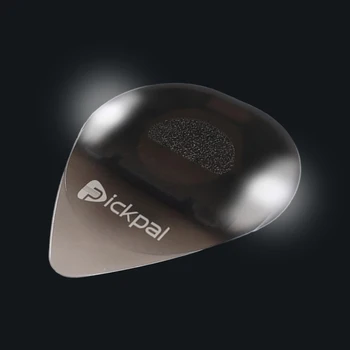 Пластмасови китарни кирки с високочувствителна LED светлина Музикален инструмент Светещ Plectrum Non-Slip за бас електрически китаристи