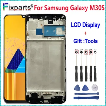 Високо качество за Samsung Galaxy M30s LCD дисплей сензорен екран дигитайзер събрание замяна за SM-M307F LCD дисплей