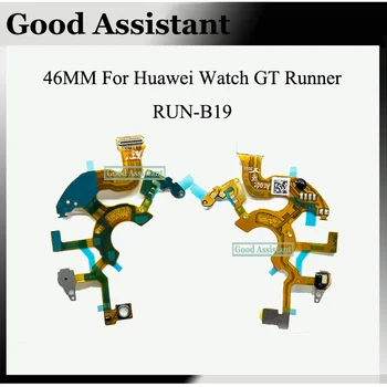 46mm За Huawei Watch GT Runner Микрофон Микрофон Предавател Кабел Flex Ремонт Части Замяна