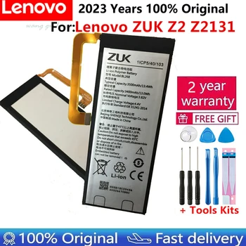 Нова оригинална батерия BL268 за Lenovo ZUK Z2 3500mAh Подмяна на мобилен телефон Висококачествена батерия + инструменти Подаръци + Безплатни стикери