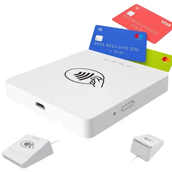 Smart Square четец на кредитни карти Безконтактно NFC плащане VISA MasterCard EMV American Express IOS ANDROID WINDOWS Сертификати