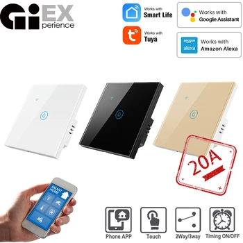 WiFi Smart 20A / 40A котел превключвател бойлер & климатик Smart Life Tuya APP Amazon Alexa Echo Google Home Voice
