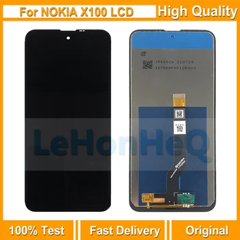 оригинален за Nokia X100 LCD дисплей сензорен екран дигитайзер събрание замяна за X100 екран ремонт части