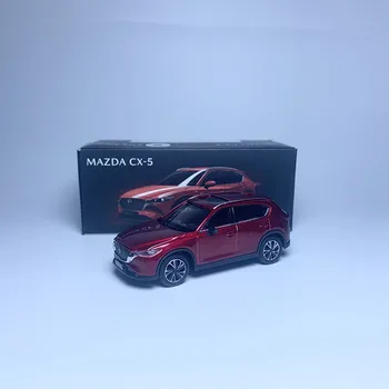 Diecast 1: 64 мащаб Mazda CX-5 SUV симулация сплав кола модел класически колекция дисплей играчка подарък статични висулки