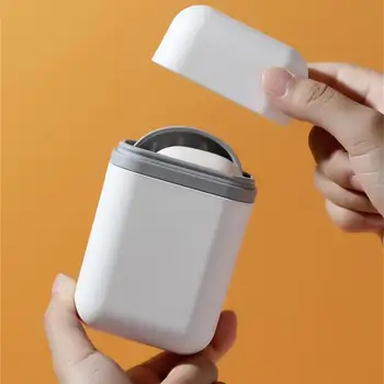 Soap Box Устойчивост на износване Проста личност Дизайн на дъното Малък и преносим плътен цвят без печат Съхранение за пътуване
