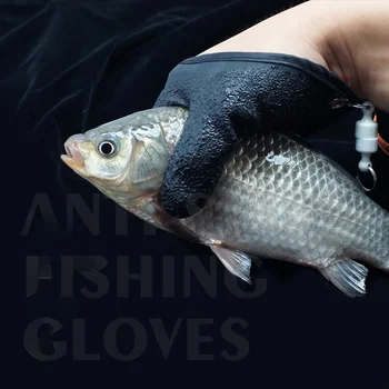 Риболовни ръкавици против хлъзгане защита на ръката от пробиване ожулвания рибар професионален улов риба латекс ловни ръкавици