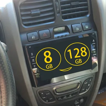 8GB + 128GB Car Radio 2 Din Android 13 Touch голям екран мултимедиен видео плейър за JAC S1 (Rein) 1 GPS стерео Carplay Head Unit