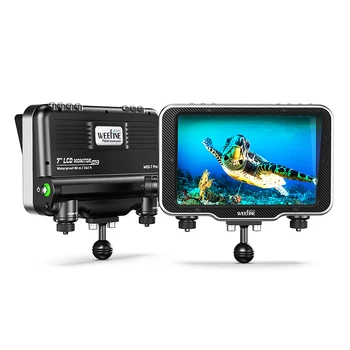 WEEFINE Професионален преносим HD водоустойчив монитор WED-7 PRO камера снимка 4K HDMI