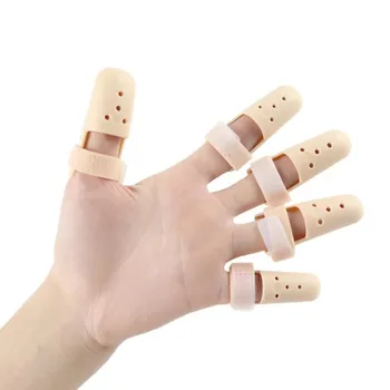 Шина за пръсти Регулируем протектор за поддръжка на пръстите за пръсти Артрит Нараняване на пръста на ставите Облекчаване на болката