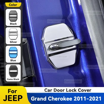  Заключване на вратата на автомобила Капак против ръжда Декорация Аксесоари за защита от неръждаема стомана за JEEP Grand Cherokee 2011-2021