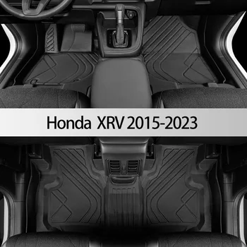 Персонализирани TPE автомобилни стелки за Honda XRV 2015 2016 2017 2018 2019 2020 2021 2021 2023 Водоустойчиви автоаксесоари Интериорен килим
