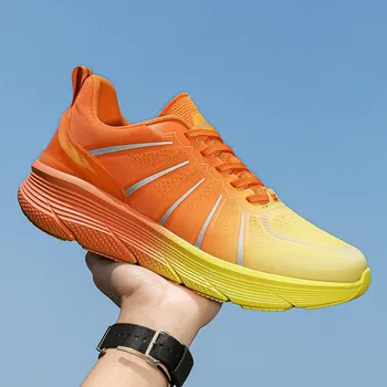Мъжки маратонки Леки дишащи мрежести обувки за бягане Дамски удобни спортни обувки Маратонска пътека Външни мъжки спортни обувки