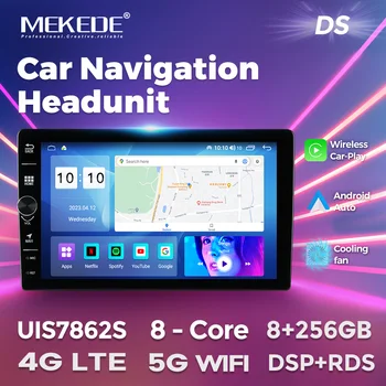 MEKEDE 2 Din Android 4G NET 9 / 10.1 инчов автомобилен радио мултимедиен видео плейър 2Din навигация GPS FM AM За Nissan Kia Honda VW LADA