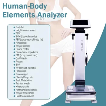 Диагностика на кожата Висока точност Гореща продажба 2023 Автоматично сканиране Анализатор на здравето на тялото BMI магнитен анализатор
