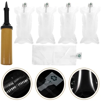 Въздушни възглавници за опаковане Прозрачна пластмасова надуваема въздушна опаковка Протектор чанта Опаковка Въздушни възглавници Блокиране на надуваема възглавница